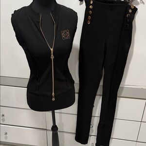 Chic Black Women's Skinny Jumpsuit